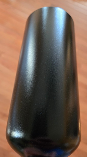 Matte black powder - matte, coating